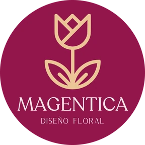 Magentica Diseño Floral